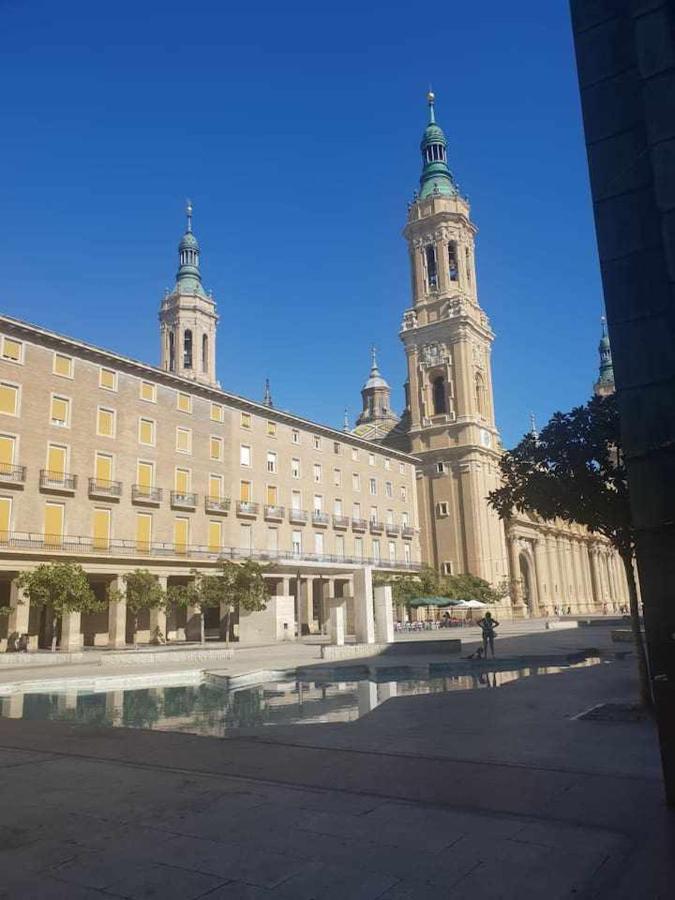 萨拉戈萨Centro Aparcamiento Gratuito Al Lado Del Pilar公寓 外观 照片